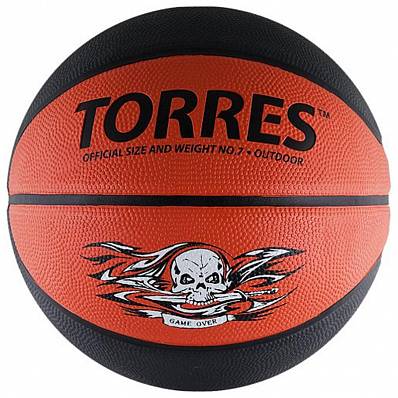 мяч баскетбольный torres game over для для баскетбола
