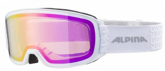 очки горнолыжные alpina nakiska q-lite white 