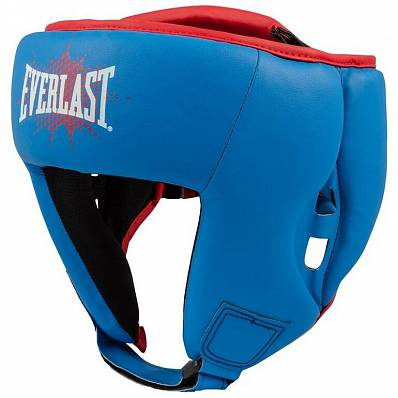 шлем боксерский everlast prospect детский синий