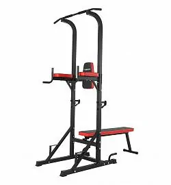 Турник-брусья-пресс-скамья UNIXFIT Power Tower120P