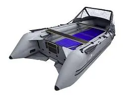 Лодка надувная моторная ШЕРПА 470 JET разъем/тран