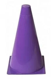 Конус разметочный размер h-22см фиолетовый