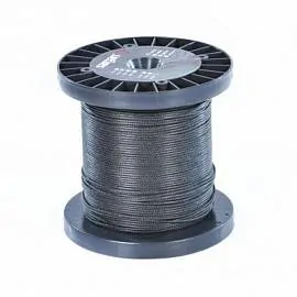 Линь SARGAN нейлоновый 1.5мм., черный, 1м