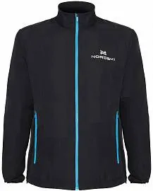 Ветровка NORDSKI Motion Black/Light blue м.