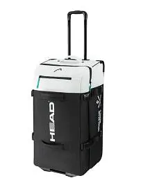 Сумка на колесах HEAD Rebels Racing 120л BkWhSBl