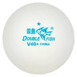 Шарики н/теннис Double Fish 1* (1шт) 40+