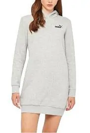 Худи удл. PUMA ESS Hooded Fl gray ж.