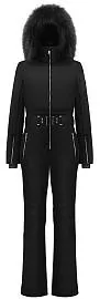 Комбинезон г/л POIVRE BLANC иск.мех black ж.