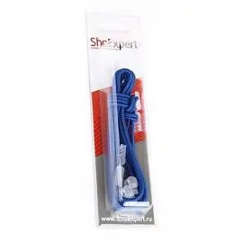Шнурки SHOEXPERT эласт.светоотраж. 3мм.120cm.navy