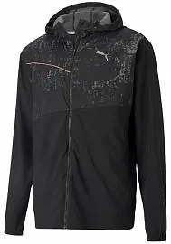 Куртка PUMA Run Graphic Hooded black м.