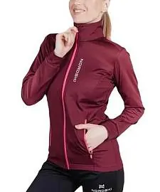 Толстовка NORDSKI Layer Wine ж.