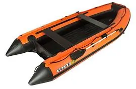 Лодка надувная моторная SOLAR420JET ТОННЕЛЬ СТРЕЛА