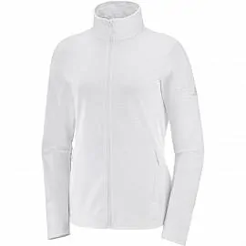 Толстовка SALOMON Outrack Fz White ж.