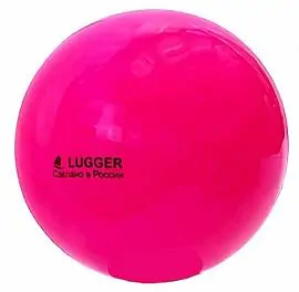 Мяч для худ. Гимнастики d=15см розовый