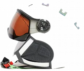 Шлем горнолыжный KASK Piuma R Chrome