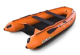 Лодка надувная моторная SOLAR-380 JET ТОННЕЛЬ