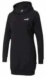 Худи удл. PUMA ESS Hooded Fl black ж.