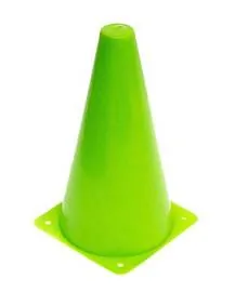 Конус-фишка для слалома h-15см зеленый