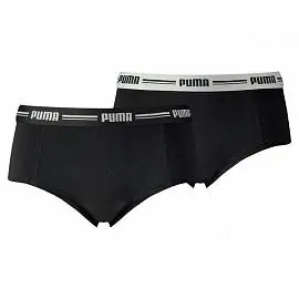 Плавки PUMA Iconic Mini Short 2P Blk ж.