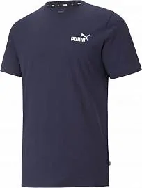 Футболка PUMA ESS Small Logo navy м.