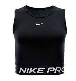 Топ NIKE Pro Df 365 Crop Tank black/white ж.