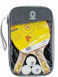 Набор для н/теннис TORRES Control 9 2 рак+3мяча