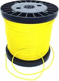 Линь SARGAN нейлоновый 1.7мм., желтый, 1м