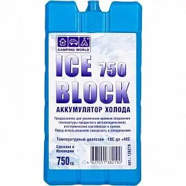 Аккумулятор холода CAMPING WORLD Iceblock 750