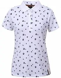 Поло ICEPEAK ss Lucille natural white ж.