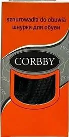 Шнурки CORBBY плоские 90cm Black