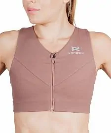 Топ NORDSKI Training Zip Coffee ж.