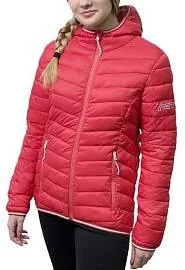 Куртка ут. GTS Padded ярко-красный ж.