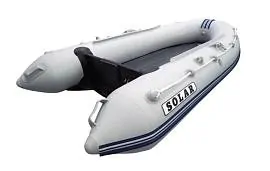 Лодка надувная моторная SOLAR420JET ТОННЕЛЬ СТРЕЛА