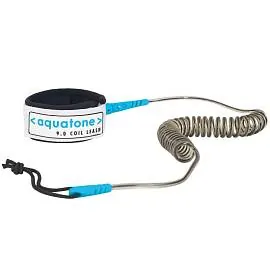 Лиш AQUATONE 9.0 SUP COIL LEASH