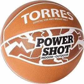 Мяч баскетбольный TORRES Power Shot s7