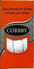 Шнурки CORBBY плоские 100cm White