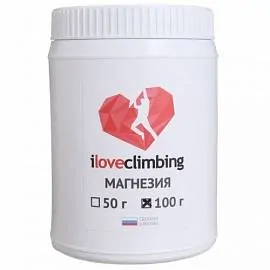 Магнезия I Love climbing туба 100 гр