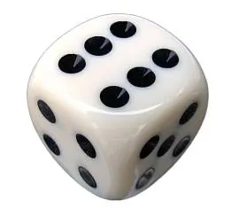 Кубик для нард 1.6 см