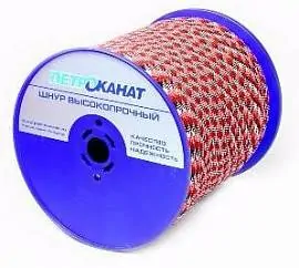 Веревка АКВА СПОРТ 6,0 мм, 1 м