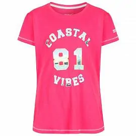 Футболка Regatta ss Bosley Hot Pink д.