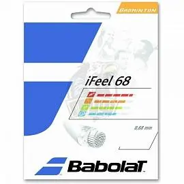 Струна бадм.BABOLAT iFeel 68 10.2m(0.68 белый)