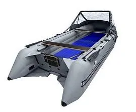 Лодка надувная моторная ШЕРПА 470 JET разъем/тран