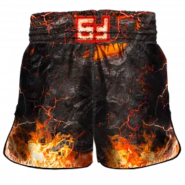 Шорты Earth's Rage красный KS тайский бокс м.