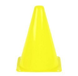 Конус разметочный размер h-22см желтый