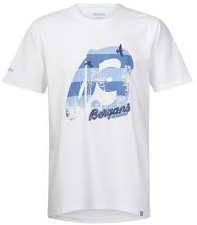 футболка bergans ss forest м. Bergans