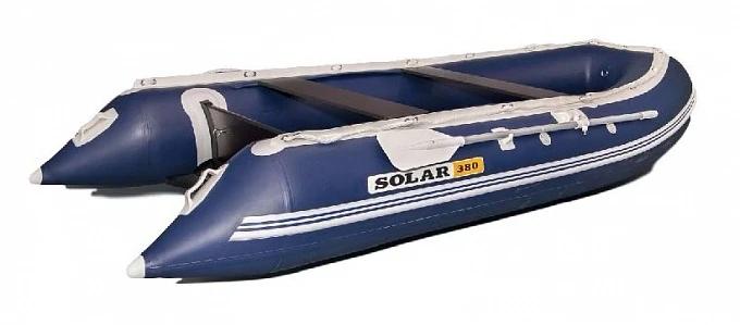 лодка надувная моторная solar-380 jet тоннель
