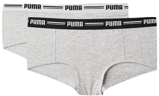 плавки puma iconic mini short 2p grey grey ж. Puma