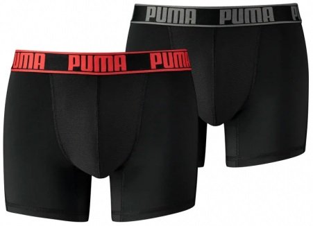 боксеры puma active boxer 2p packed blk red м. Puma