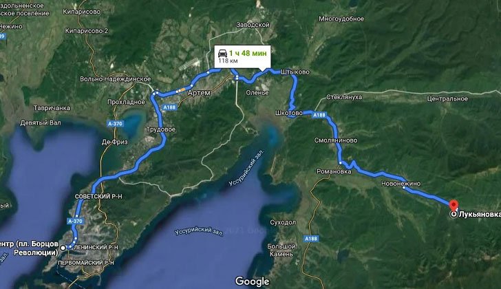 карта как добраться до горы Пидан