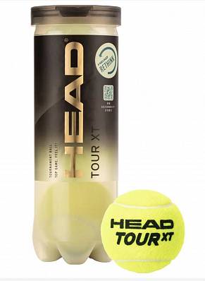 Head мячи теннисные head tour xt 3шт